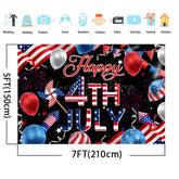 Lofaris (7 Day Delivery) Independence US Flag Backdrop